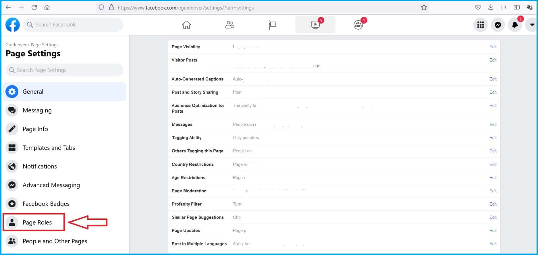 How to add an admin to a Facebook page 2 Add facebook page admin step 2