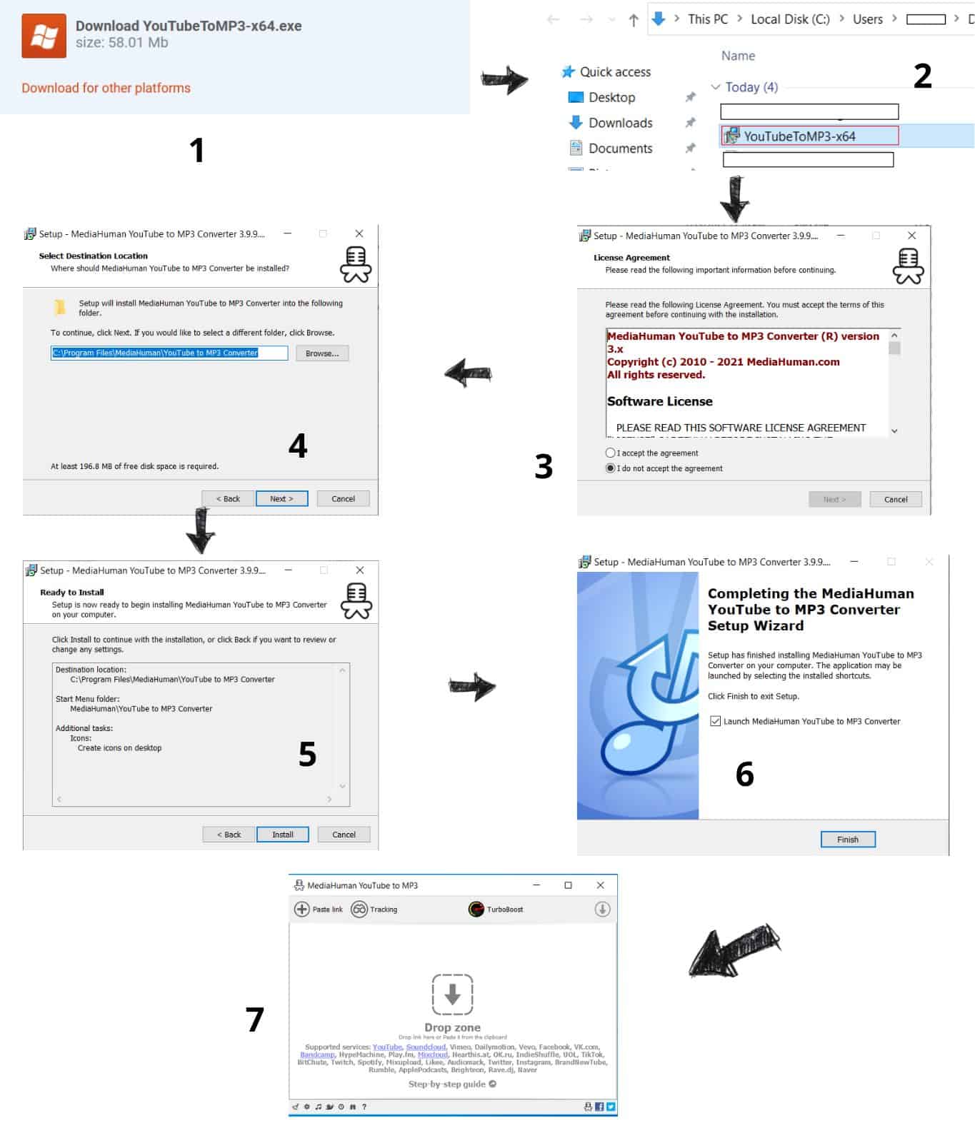 How To Download Youtube Videos To mp3 8 mediahuman flow - guideover