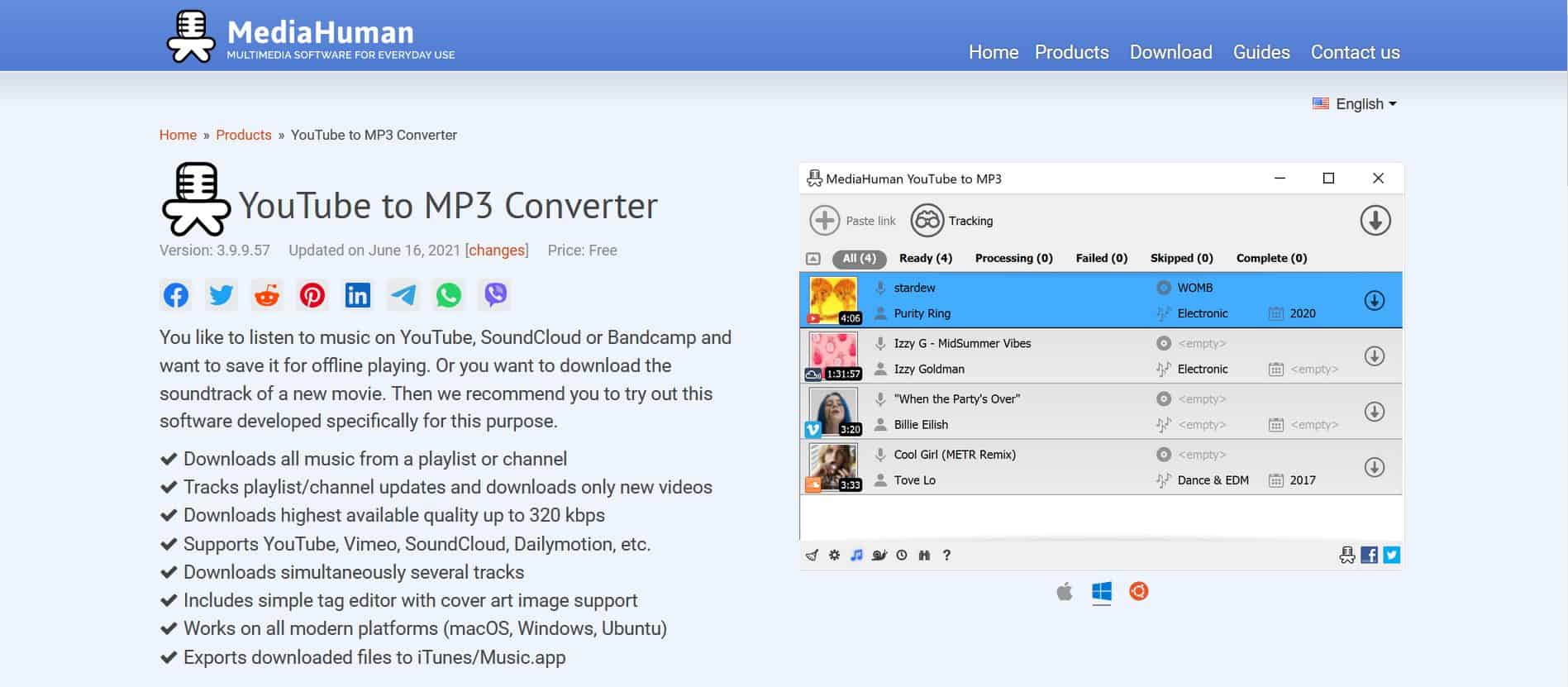 How To Download Youtube Videos To mp3 7 mediahuman home - guideover
