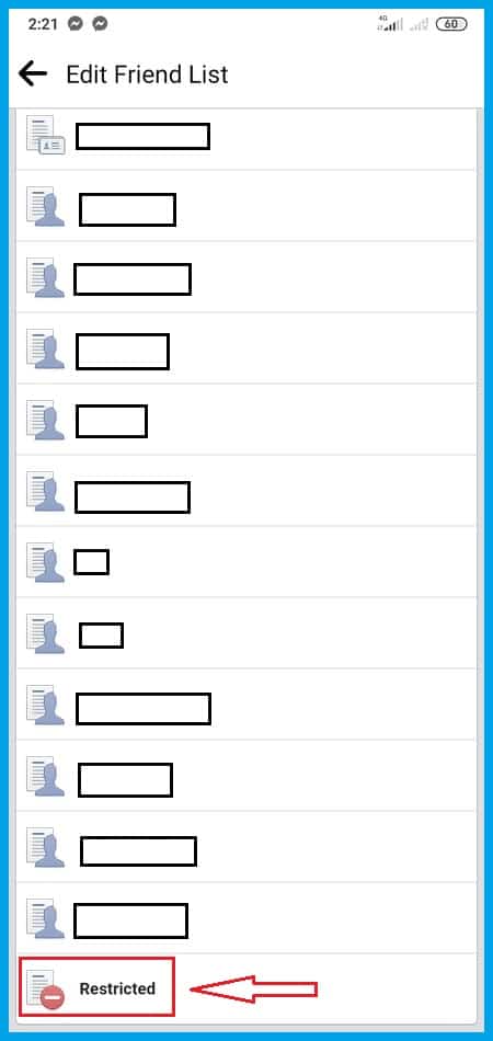 Facebook Restricted List Complete Guide 10 Add Friend to Restricted List on android