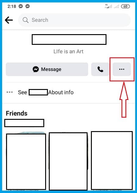 Facebook Restricted List Complete Guide 8 Click On Facebook Profile Menu