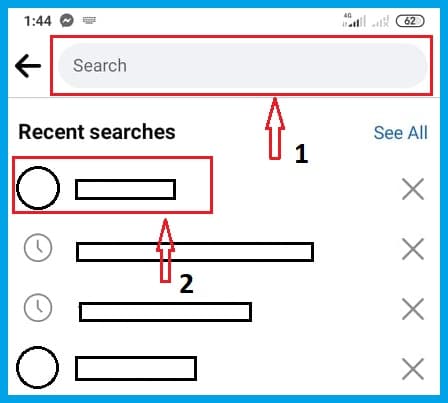 Facebook Restricted List Complete Guide 7 Search Facebook Friend on Mobile