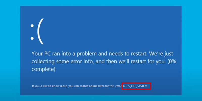 What is Inaccessible Boot Device Windows 10