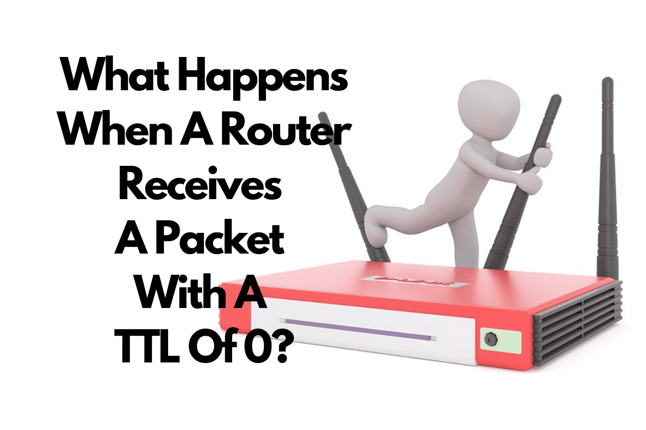 What Happens When A Router Receives A Packet With A TTL Of 0?