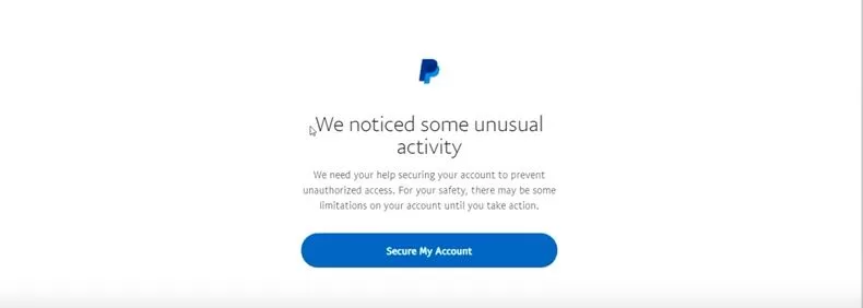 paypal unusual activity - Why does paypal freeze when i try to transfer money